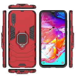 Odolný kryt Ring Armor červený – Xiaomi Mi A3 | Levné Kryty | Levné Kryty | Levné Kryty