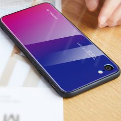 Skleněný kryt Gradient glass modro-fialový – Apple iPhone 7 / iPhone 8 / iPhone SE 2020 / iPhone SE 2022 | Levné Kryty | Levné Kryty | Levné Kryty