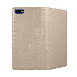 Knížkové pouzdro Smart Case Book zlaté – Huawei Y5 2018 / Honor 7S | Levné Kryty | Levné Kryty | Levné Kryty