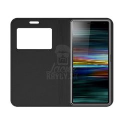 Knížkové pouzdro Smart Look černé – Sony Xperia 10 | Levné Kryty | Levné Kryty | Levné Kryty