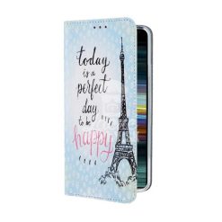 Knížkové pouzdro Trendy Perfect day to be happy – Sony Xperia 10 | Levné Kryty | Levné Kryty | Levné Kryty