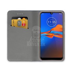 Knížkové pouzdro Smart Case Book zlaté – Motorola Moto E6 Plus | Levné Kryty | Levné Kryty | Levné Kryty