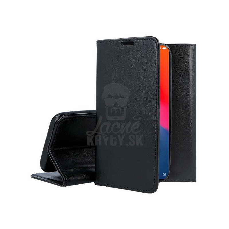 Knížkové pouzdro Magnet Book černé – Motorola Moto E6 Plus