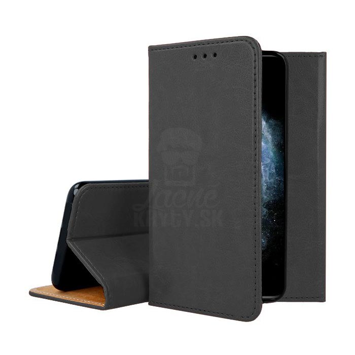 Kožené pouzdro Smart Pro černé – Xiaomi Redmi Note 8T | Levné Kryty | Levné Kryty | Levné Kryty