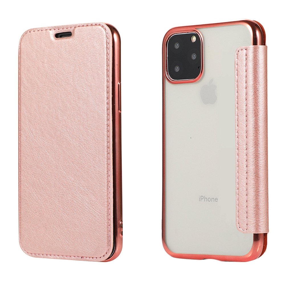 Knížkové pouzdro Electro Book růžové – iPhone 11 | Levné Kryty | Levné Kryty | Levné Kryty