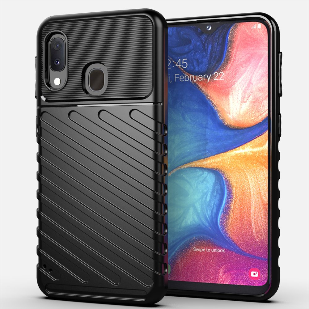 Odolný kryt Thunder Armor černý – Samsung Galaxy A20e | Levné Kryty | Levné Kryty | Levné Kryty