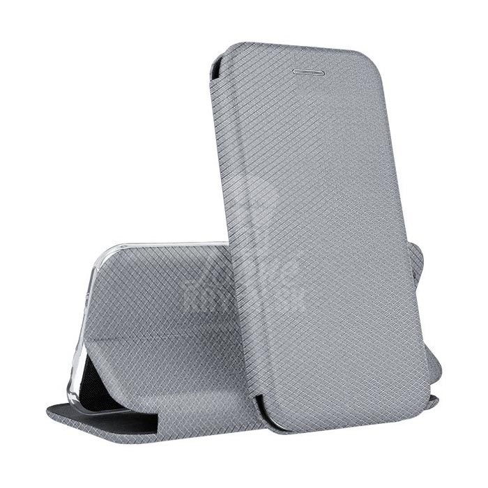 Knížkové pouzdro Verona šedé – Sony Xperia L3 | Levné Kryty | Levné Kryty | Levné Kryty