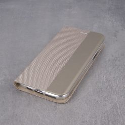 Peněženkové pouzdro Smart Senso zlaté – Samsung Galaxy A51 | Levné Kryty | Levné Kryty | Levné Kryty