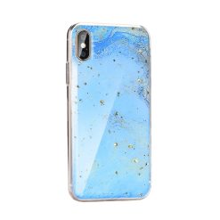 Zadní kryt s potiskem Marble modrý – Samsung Galaxy S20 Ultra