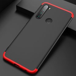 Oboustranné pouzdro 360 Full body protection červeno-černé – Xiaomi Redmi Note 8T | Levné Kryty | Levné Kryty | Levné Kryty