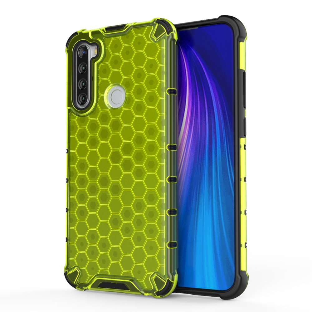 Odolný kryt Honeycomb Armor zelený – Xiaomi Redmi Note 8T | Levné Kryty | Levné Kryty | Levné Kryty