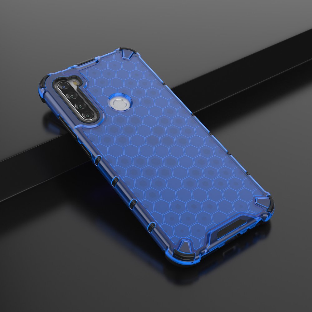 Odolný kryt Honeycomb Armor modrý – Xiaomi Redmi Note 8T | Levné Kryty | Levné Kryty | Levné Kryty