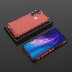 Odolný kryt Honeycomb Armor červený – Xiaomi Redmi Note 8T | Levné Kryty | Levné Kryty | Levné Kryty