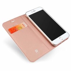 Peněženkové pouzdro Dux Ducis Skin Pro růžové – Apple iPhone 7 / iPhone 8 / iPhone SE 2020 / iPhone SE 2022 | Levné Kryty | Levné Kryty | Levné Kryty