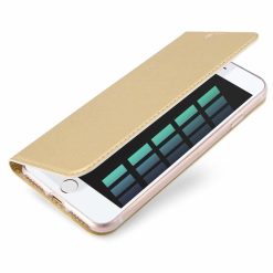 Peněženkové pouzdro Dux Ducis Skin Pro zlaté – Apple iPhone 7 / iPhone 8 / iPhone SE 2020 / iPhone SE 2022 | Levné Kryty | Levné Kryty | Levné Kryty