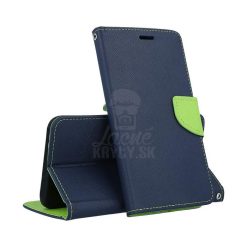 Peněženkové pouzdro Fancy Book modro-limetkové – Samsung Galaxy A20e | Levné Kryty | Levné Kryty | Levné Kryty