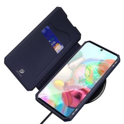 Peněženkové pouzdro Dux Ducis Skin X modré – Samsung Galaxy A71 | Levné Kryty | Levné Kryty | Levné Kryty