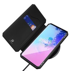 Peněženkové pouzdro Dux Ducis Skin X černé – Samsung Galaxy S20 Ultra | Levné Kryty | Levné Kryty | Levné Kryty