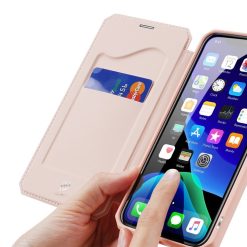 Peněženkové pouzdro Dux Ducis Skin X růžové – Apple iPhone 11 Pro | Levné Kryty | Levné Kryty | Levné Kryty