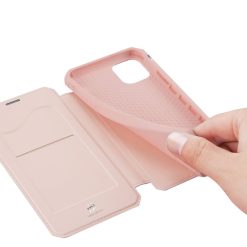 Peněženkové pouzdro Dux Ducis Skin X růžové – Apple iPhone 11 Pro Max | Levné Kryty | Levné Kryty | Levné Kryty