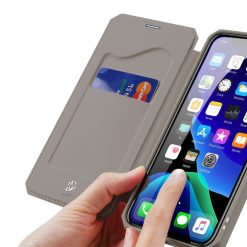 Peněženkové pouzdro Dux Ducis Skin X zlaté – Apple iPhone 11 Pro Max | Levné Kryty | Levné Kryty | Levné Kryty