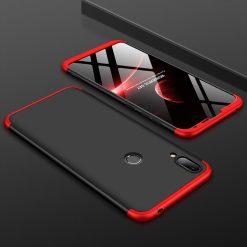 Oboustranné pouzdro 360 Full body protection červeno-černé – Huawei Y7 2019 | Levné Kryty | Levné Kryty | Levné Kryty