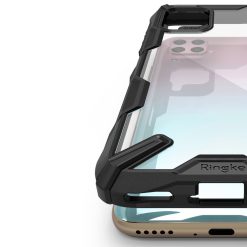 Odolný kryt Ringke Fusion X transparentno-černý – Huawei P40 Lite | Levné Kryty | Levné Kryty | Levné Kryty