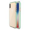 Transparentní kryt Spring Case 1mm bledě růžový rám – Apple iPhone X / iPhone Xs | Levné Kryty | Levné Kryty | Levné Kryty