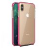 Transparentní kryt Spring Case 1mm černý rám – Apple iPhone Xs Max | Levné Kryty | Levné Kryty | Levné Kryty