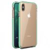 Transparentní kryt Spring Case 1mm bleděmodrý rám – Apple iPhone Xs Max | Levné Kryty | Levné Kryty | Levné Kryty