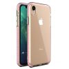 Transparentní kryt Spring Case 1mm růžový rám – Apple iPhone Xr | Levné Kryty | Levné Kryty | Levné Kryty