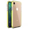 Transparentní kryt Spring Case 1mm modrý rám – Apple iPhone Xr | Levné Kryty | Levné Kryty | Levné Kryty