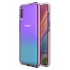 Transparentní kryt Spring Case 1mm růžový rám – Samsung Galaxy A70 | Levné Kryty | Levné Kryty | Levné Kryty