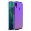 Transparentní kryt Spring Case 1mm modrý rám – Huawei P Smart 2019 / Honor 10 Lite | Levné Kryty | Levné Kryty Transparentný kryt Spring Case 1mm bledomodrý rám – Huawei P Smart 2019 / Honor 10 Lite | Levné Kryty