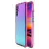 Transparentní kryt Spring Case 1mm bledě růžový rám – Huawei P30 Pro | Levné Kryty | Levné Kryty | Levné Kryty