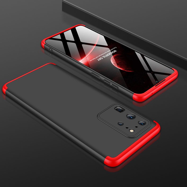 Oboustranné pouzdro 360 Full body protection černo-červené – Samsung Galaxy S20 Ultra | Levné Kryty | Levné Kryty | Levné Kryty