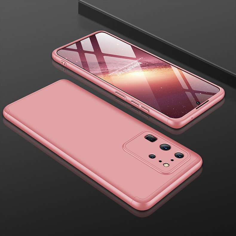 Oboustranné pouzdro 360 Full body protection růžové – Samsung Galaxy S20 Ultra | Levné Kryty | Levné Kryty | Levné Kryty