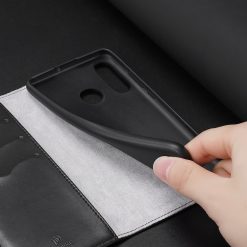 Peněženkové pouzdro Dux Ducis Kado černé – Huawei P30 Lite | Levné Kryty | Levné Kryty | Levné Kryty