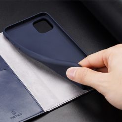 Peněženkové pouzdro Dux Ducis Kado modré – Apple iPhone 11 Pro Max | Levné Kryty | Levné Kryty | Levné Kryty