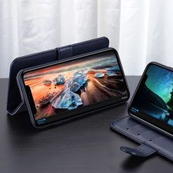 Peněženkové pouzdro Dux Ducis Kado modré – Apple iPhone 11 Pro Max | Levné Kryty | Levné Kryty | Levné Kryty