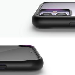 Odolný kryt Ringke Fusion Matte transparentno-černý – Apple iPhone 11 | Levné Kryty | Levné Kryty | Levné Kryty
