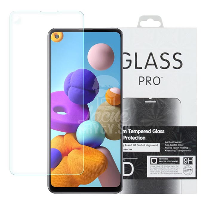 Tvrzené sklo Glass Pro 9H – Samsung Galaxy A21s | Levné Kryty | Levné Kryty | Levné Kryty