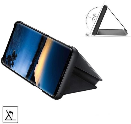 Průhledný kryt Clear View Case zlatý – Xiaomi Mi Note 10 Lite | Levné Kryty | Levné Kryty | Levné Kryty