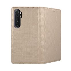 Knížkové pouzdro Smart Case Book zlaté – Xiaomi Mi Note 10 Lite | Levné Kryty | Levné Kryty | Levné Kryty