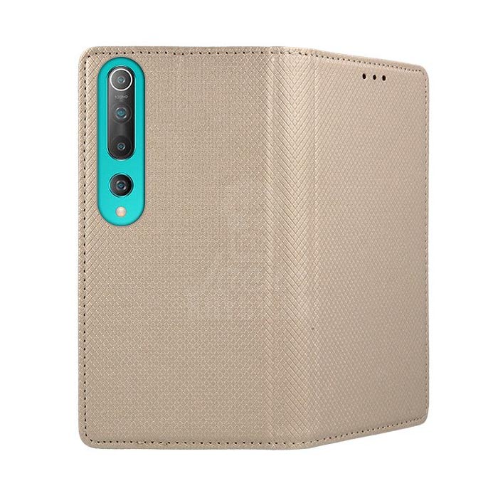 Knížkové pouzdro Smart Case Book zlaté – Xiaomi Mi 10 / Mi 10 Pro | Levné Kryty | Levné Kryty Knižkové puzdro Smart Case Book zlaté – Xiaomi Mi 10 / Mi 10 Pro | Levné Kryty