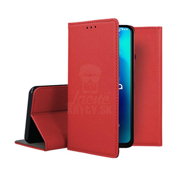 Knížkové pouzdro Smart Case Book červené – Motorola Moto G8 Power Lite | Levné Kryty | Levné Kryty | Levné Kryty
