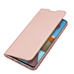 Peněženkové pouzdro Dux Ducis Skin Pro růžové – Samsung Galaxy A21s | Levné Kryty | Levné Kryty | Levné Kryty