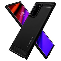 Zadní kryt Spigen Rugged Armor černý – Samsung Galaxy Note 20 Ultra | Levné Kryty | Levné Kryty | Levné Kryty
