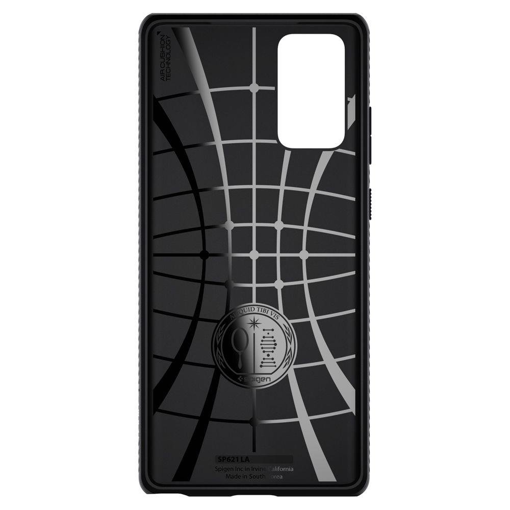 Zadní kryt Spigen Liquid Air Matte Black – Samsung Galaxy Note 20 | Levné Kryty | Levné Kryty | Levné Kryty