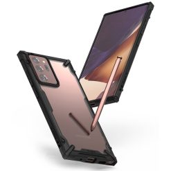 Odolný kryt Ringke Fusion X transparentno-černý – Samsung Galaxy Note 20 Ultra | Levné Kryty | Levné Kryty | Levné Kryty